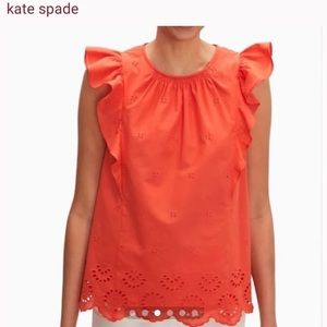 Orange Kate Spade ♠️ blouse